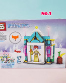 لگو فروزن SY با طراحی قصر یخی و شخصیتهای السا و آنا