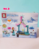 لگو فروزن SY با طراحی قصر یخی و شخصیتهای السا و آنا