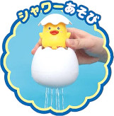 پاشش آب با فشردن بدنه تخممرغی