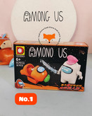 فیگور لگو امانگاس با طراحی مینیاتوری و رنگ قرمز