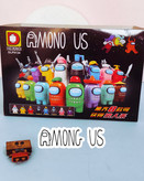 فیگور لگو امانگاس با طراحی مینیاتوری و رنگ قرمز