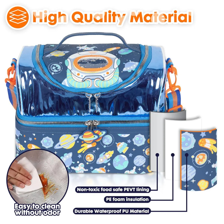 کودک در حال حمل لانچ بگ فضایی برند وست