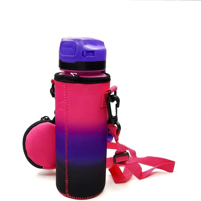 قمقمه رنگینکمانی کاوردار مناسب مدرسه