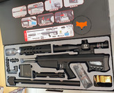 تفنگ شارژی حرفه ای تیر ژله ای مدل HD712E