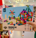 اسباببازی آموزشی مگنتی با میله و مهره، تقویت خلاقیت و هماهنگی دست و چشم کودک