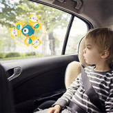 Colorful baby spinner toys with animal faces and suction base