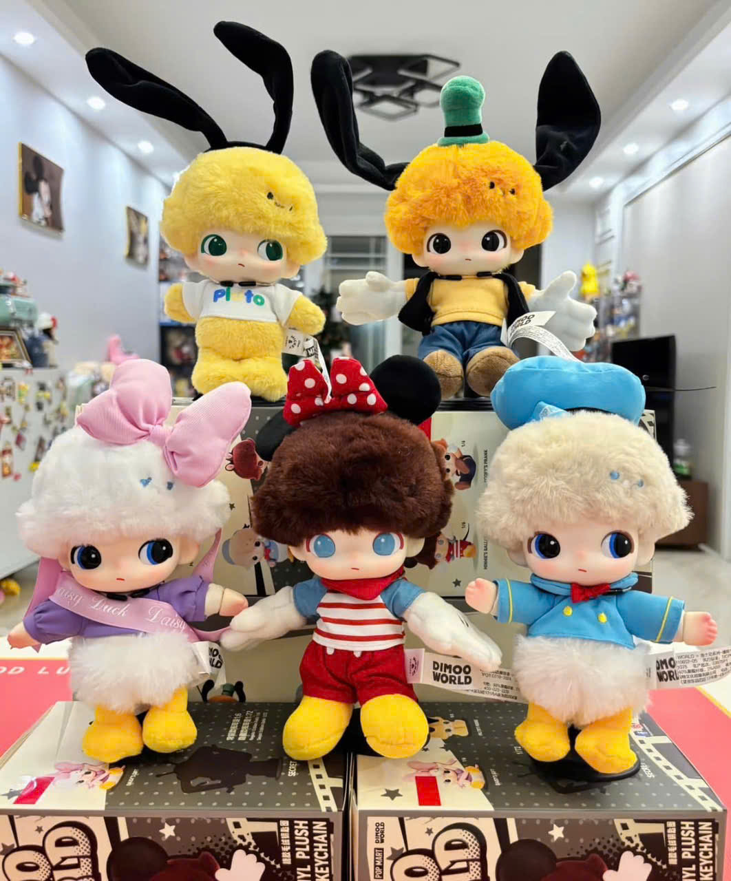 عروسک‌های کلکسیونی دیمو ورد با الهام از دنیای دیزنی