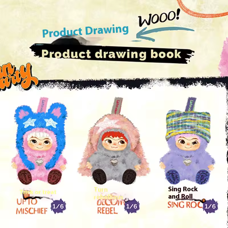 جعبه سوپرایزی واکوکو با طراحی فانتزی و پوستر رنگارنگ