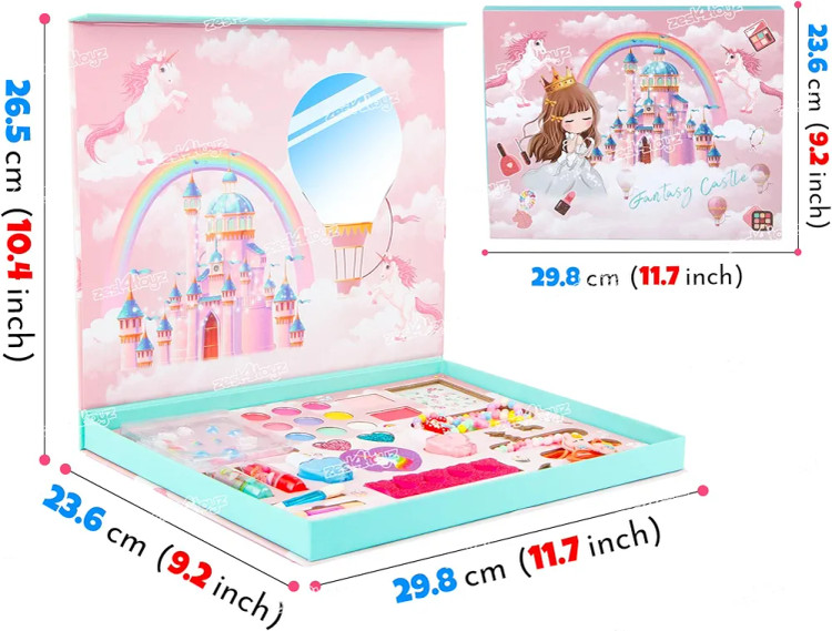 ست لوازم آرایشی کودک Fantasy Castle Makeup Kit