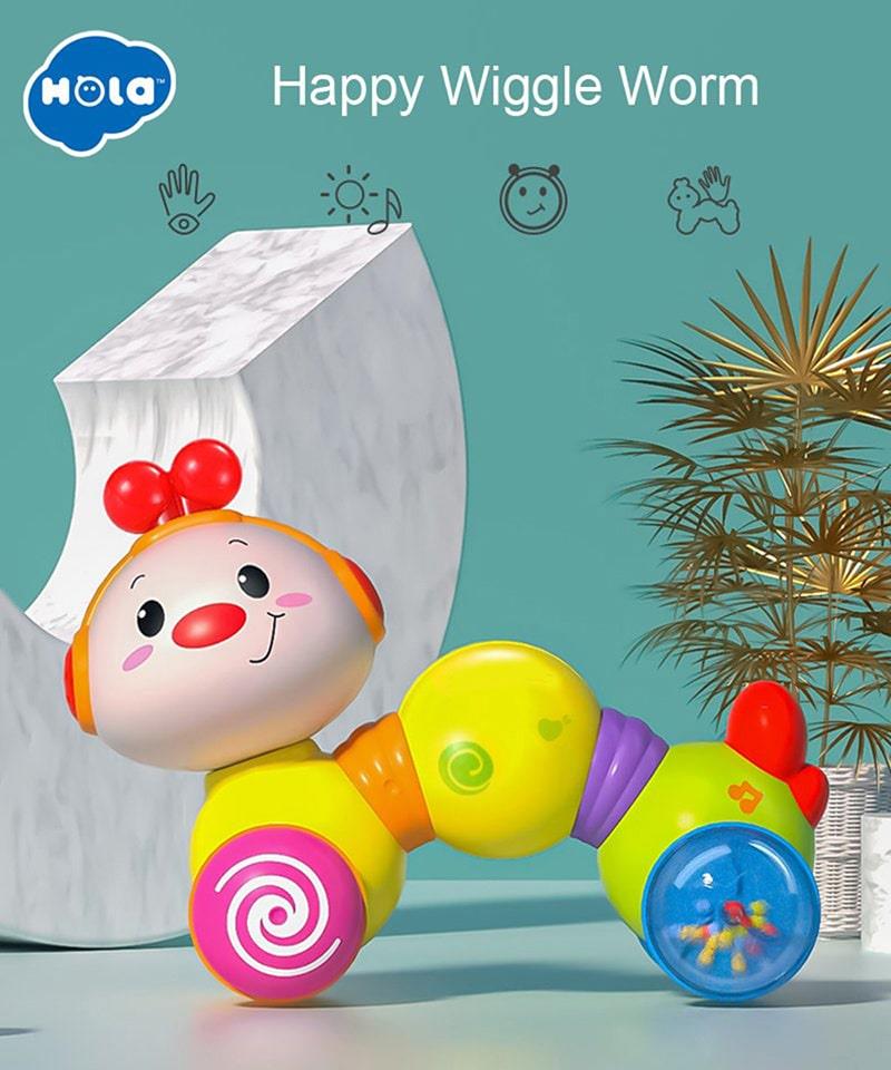 اسباب‌بازی نوزادی با چراغ‌های چشمک‌زن و موزیک‌های شاد