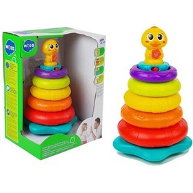 اسباب‌بازی آموزشی نوزادی با موزیک و نور چشمک‌زن