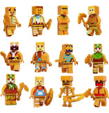 شخصیتهای انسانی، اسکلت و موجودات بازی ماینکرافت