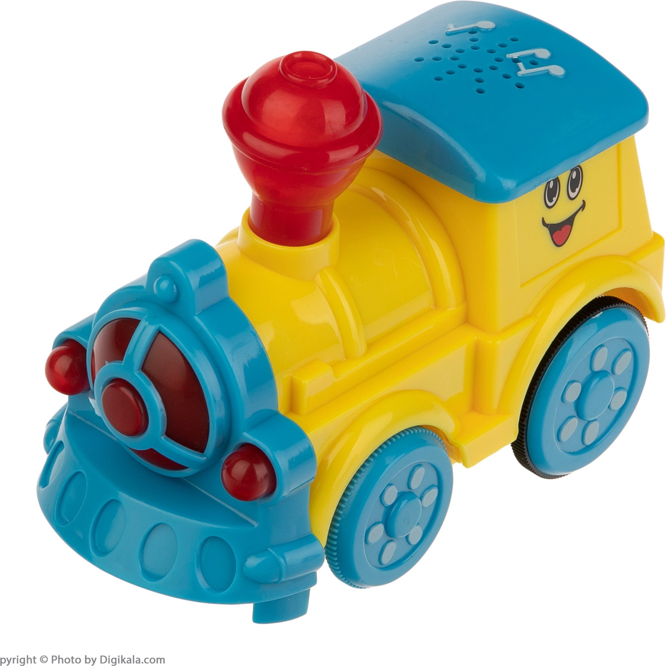 قطار موزیکال نشکن پنج واگن برند Le Dong e Zu با حیوانات کارتونی