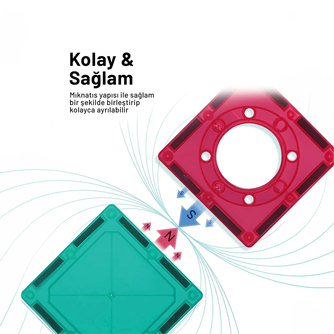 سازه سهبعدی با مسیر گوی، تونل، برج و قطعات چاپدار