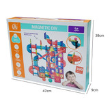 مگنت تایل شیشهای مغناطیسی ۱۹۹ تکه با قطعات رنگی و شفاف