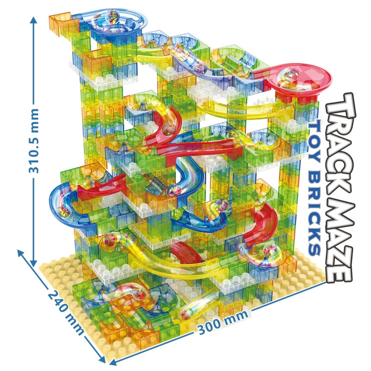 سازه چندطبقه با تونل، سرسره و توپهای رنگی