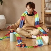 ساخت مسیر مسابقه با حلقه، شیب و چرخش آزاد