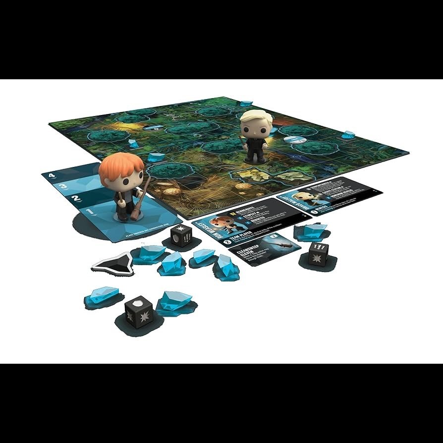 بازی Funkoverse نسخه Harry Potter با فیگورهای Ron و Draco