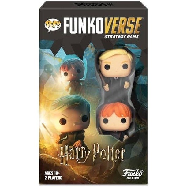 بازی Funkoverse نسخه Harry Potter با فیگورهای Ron و Draco