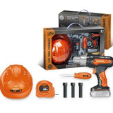 ابزارهای پلاستیکی ایمن شامل دریل، آچار، پیچگوشتی و چکش