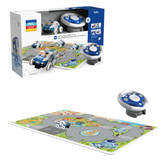 ماشین کنترلی پارچهای نرم با کنترل کودکانه و زیرانداز شهری رنگی