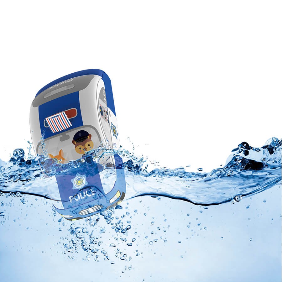 ماشین کنترلی پارچه‌ای نرم با کنترل کودکانه و زیرانداز شهری رنگی