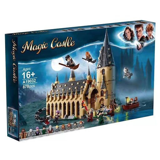 شامل برجها، قایق، دریاچه و مینیفیگورهای شخصیتهای اصلی