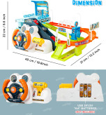 دارای فرمان هدایتگر، رمپ، تونل و تابلوهای تعاملی