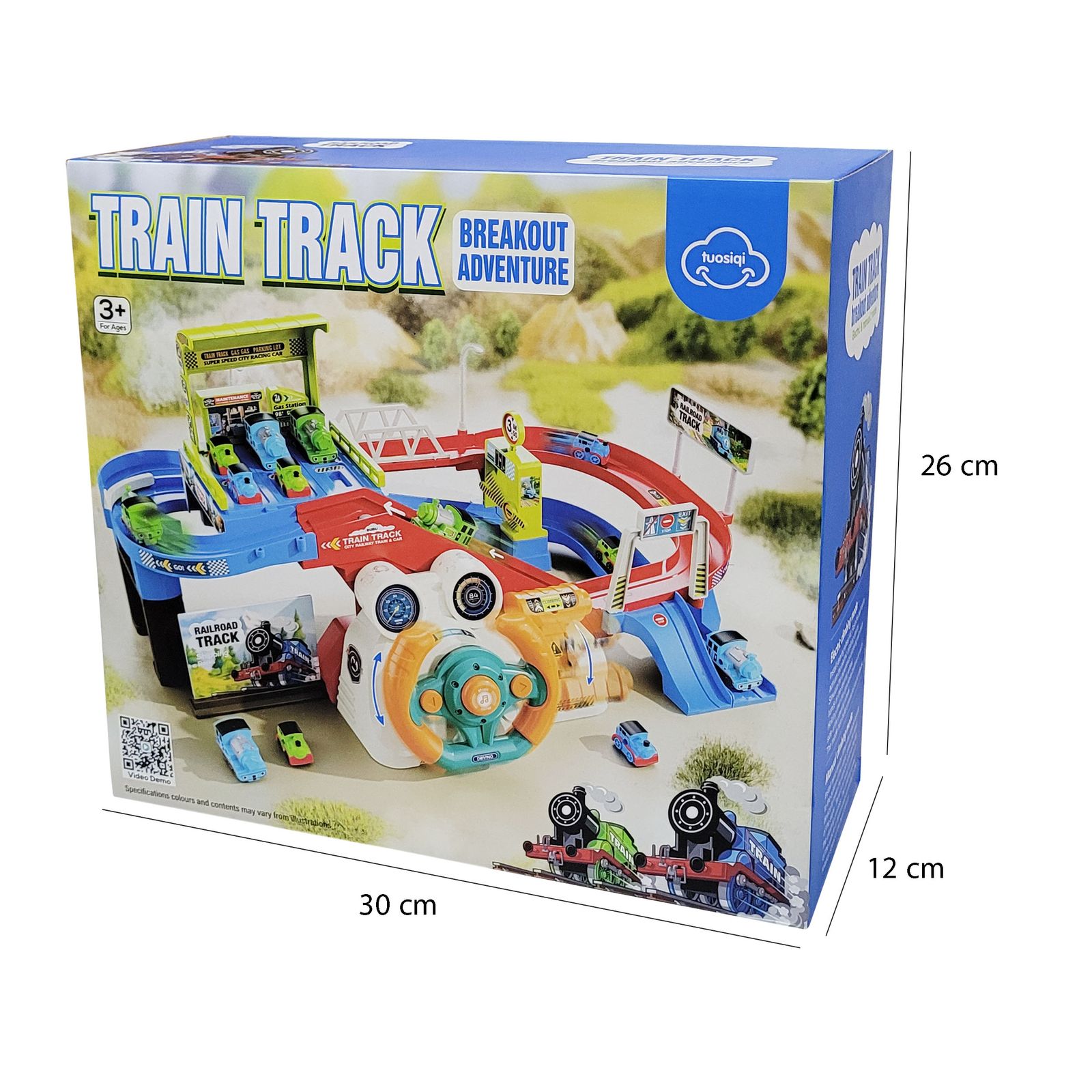 دارای فرمان هدایت‌گر، رمپ، تونل و تابلوهای تعاملی