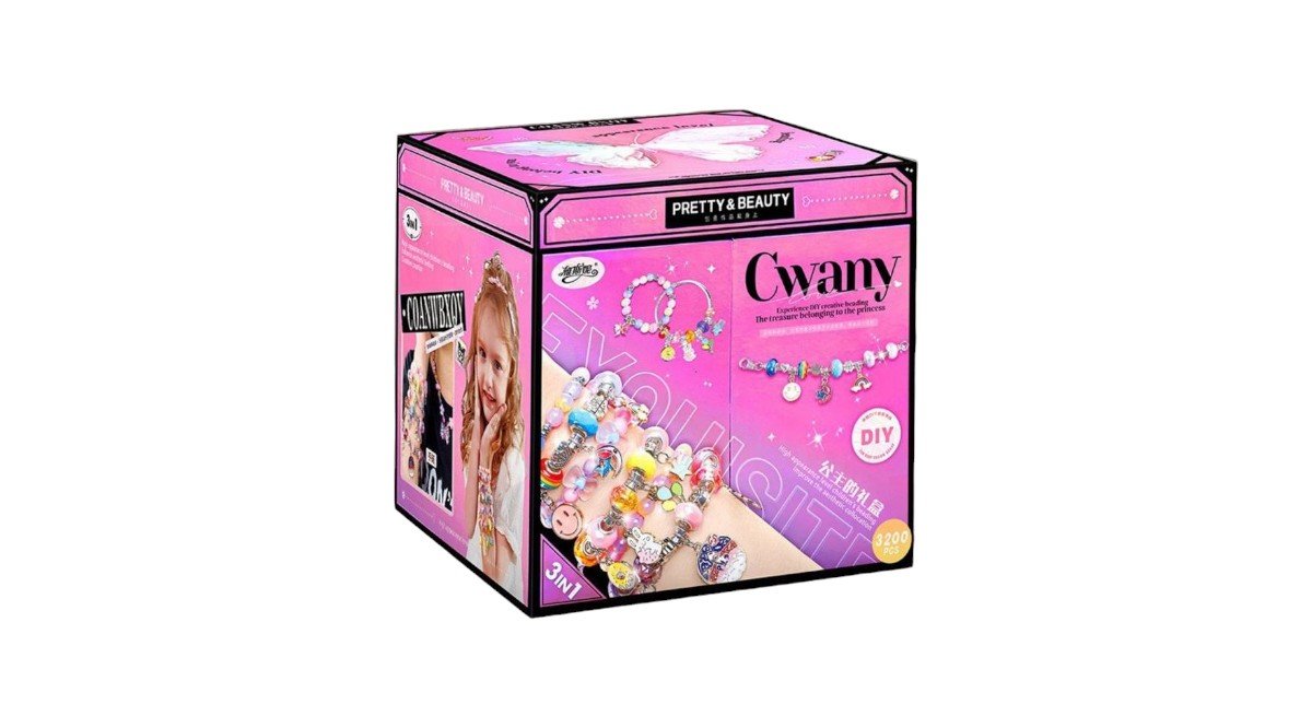 شامل مهرههای رنگی، آویزها و قطعات اتصال برای دستبند و گردنبند