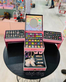 ست ساخت زیورآلات ۳۲۰۰ تکه با جعبه چندبخشی صورتی