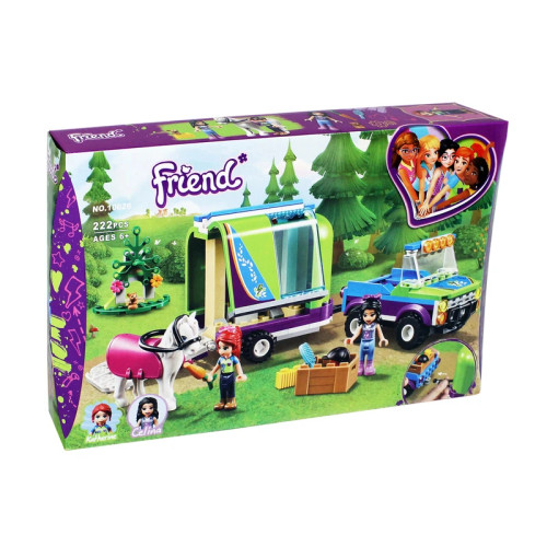 لگو فرندز مدل Mia Horse Trailer با ماشین، تریلر و اسب