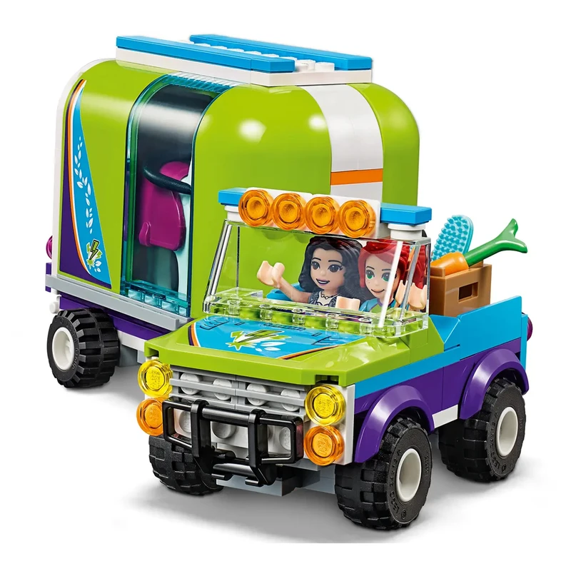 لگو فرندز مدل Mia Horse Trailer با ماشین، تریلر و اسب
