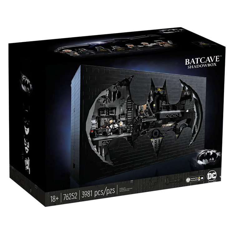 شامل ۳۹۸۱ قطعه ساختنی، Batmobile کلاسیک و ۷ مینیفیگور