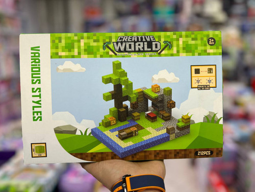 لگو مگنتی ۲۱۲ قطعه ماینکرافت