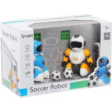 ست ربات فوتبالیست دو نفره با طراحی رنگی و شمارهدار