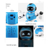 ست ربات فوتبالیست دو نفره با طراحی رنگی و شمارهدار