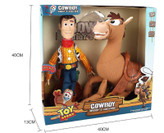 عروسک وودی به همراه اسب بولسای با طراحی اوریجینال؛ مناسب بازی تخیلی و کلکسیون.