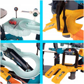 اسباببازی ریسینگ و پارکینگ طبقاتی پایگاه فضایی کد T905A با طراحی چندطبقه، رمپها و تم فضایی؛ مناسب بازی تخیلی و حرکتی کودکان ۴ سال به بالا.