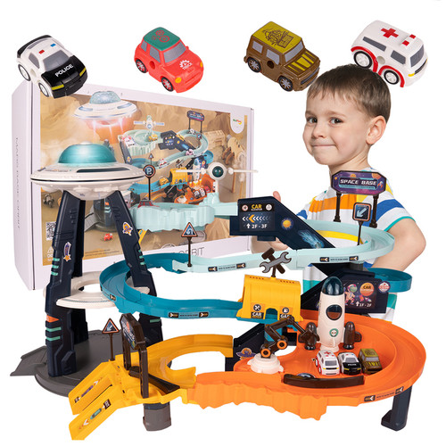 اسباب بازی ریسینگ و پارکینگ طبقاتی پایگاه فضایی کد T905A