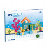 لگو مگنتی دریایی ۱۰۵ تکه با مکعبهای رنگارنگ و تم باب اسفنجی؛ مناسب ساخت خانههای زیرآبی و سازههای خلاقانه برای کودکان ۳ سال به بالا.