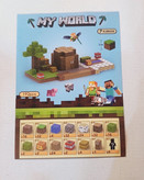 لگو مگنتی ماینکرافت ۱۹۸ تکه با طراحی پیکسلی