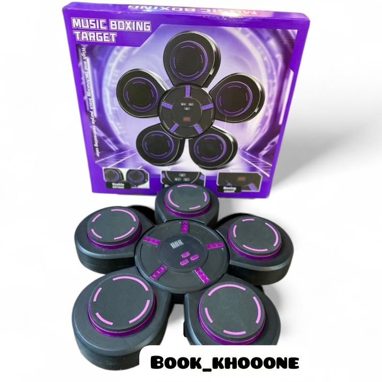 بوکس موزیکال بلوتوثی ۳۳ سانتیمتر با پنج پد ضربهای