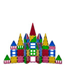 ست مگنت تایل مغناطیسی کلاسیک با قطعات رنگی و آهنربایی؛ مناسب ساختوساز و بازی آموزشی کودکان.