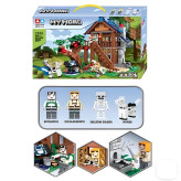 لگو ماینکرافت مدل خانه درختی با ۵۰۴ قطعه و طراحی پیکسلی؛ مناسب ساختوساز و بازی تخیلی.