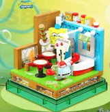 لگو رستوران کرستی کرَب با فیگور آقای خرچنگ و وسایل ریز رستوران؛ مناسب ساختوساز و کلکسیون.