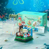 لگو رستوران کرستی کرَب با فیگور آقای خرچنگ و وسایل ریز رستوران؛ مناسب ساختوساز و کلکسیون.