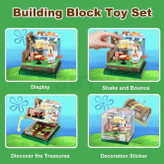 لگو رستوران کرستی کرَب با فیگور آقای خرچنگ و وسایل ریز رستوران؛ مناسب ساختوساز و کلکسیون.