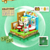 لگو رستوران کرستی کرَب با فیگور آقای خرچنگ و وسایل ریز رستوران؛ مناسب ساختوساز و کلکسیون.