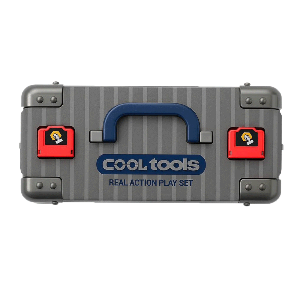 ست ابزار اسباببازی چمدانی COOL Tools مدل 3in1 کد 302A-008